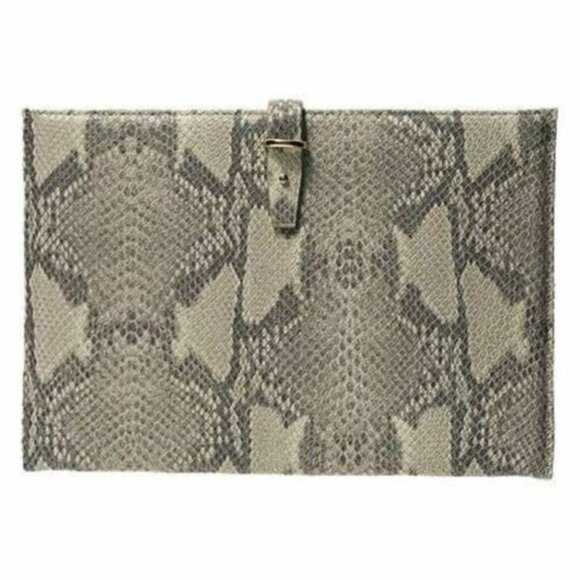 COLE HAAN Tablet Sleeve Embossed Snake Print